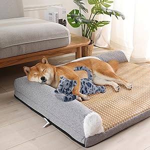 Seyrnicay Stuffed Animal With Heartbeat | Plush Heartbeat Puppy Behavioral Training Toy - Pet Calming Puppy Behavioral Training Aid Toy Pet Sleep Companion Pillow for Puppy Dog Cat Kitty Pets 18 Promotes Calmness