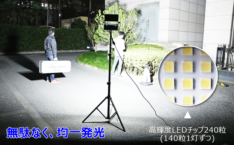 ☆LED移動式工事用照明 LD-01ZJ 値下げ☆ Amazon.co.jp: グッド・グッズ LED 100W 10000LM ワークライト