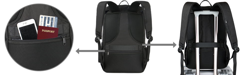 17 inch Large College School Bookbag