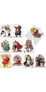 vintage retro classic old santa st saint nick 