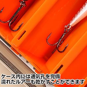 Amazon.co.jp: AINetJP リバーシブルタックルボックス 釣り具