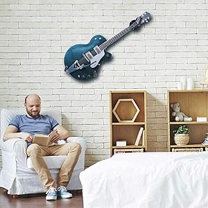 ねここ　オリジナル　ギタースタンド　ディスプレイスタンド　ギターハンガー Amazon | Colorfylcoco 壁掛け エレキギターハンガー 壁掛け