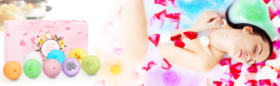 8*3OZ Handmade Essential Oil Bubble Bath Bombs 100% Natural Bath Bombs