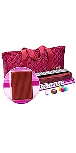  American Mahjong Set, “Pattaya” with Soft Case