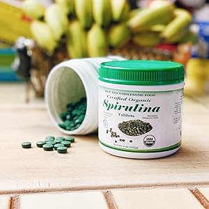 spirulina tablets