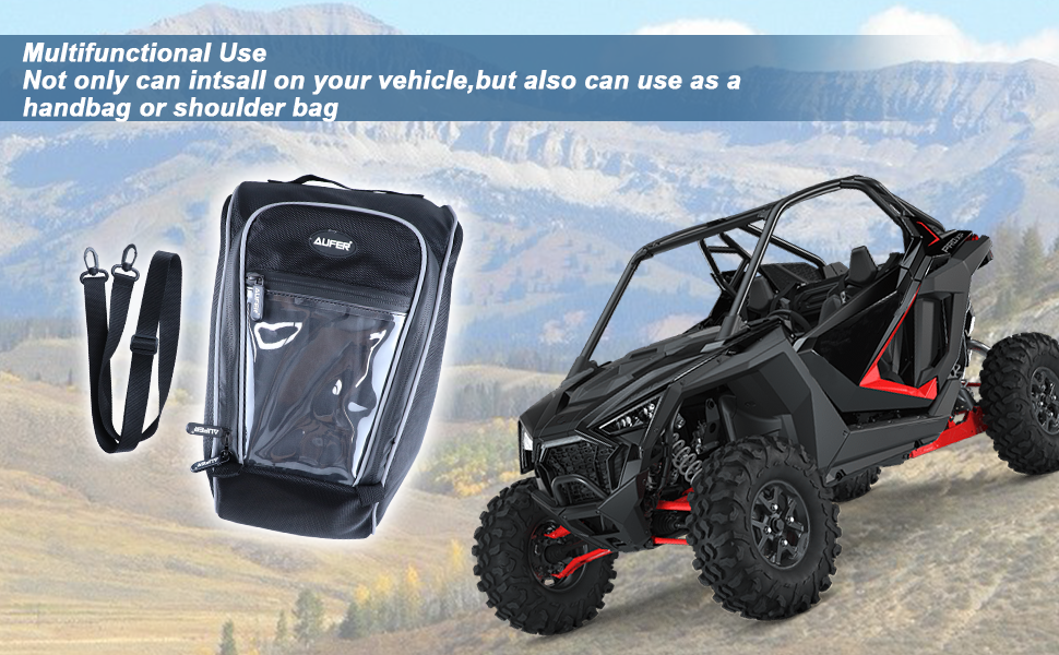 AUFER Cab Pack Center Seat Storage Bag Shoulder Storage Bag