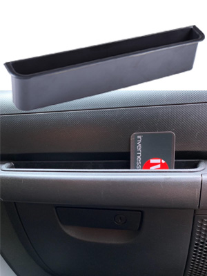 GrabTray Passenger Grab Handle Storage Box for 2007-2010 Jeep Wrangler JK JKU Organizer Tray