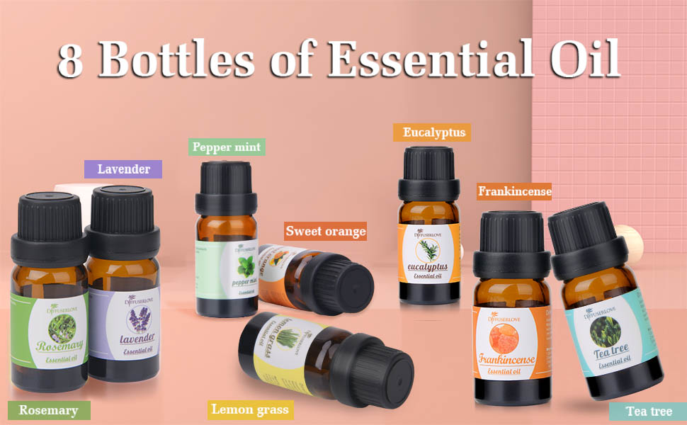 Diffuserlove Essential Oil Diffuser Remote Control Diffuser 400ML