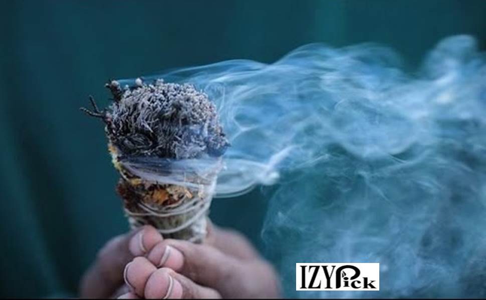 ExcIdea Indian White Sage Bundles for Smudging 2530Gms 4 pcs 100120