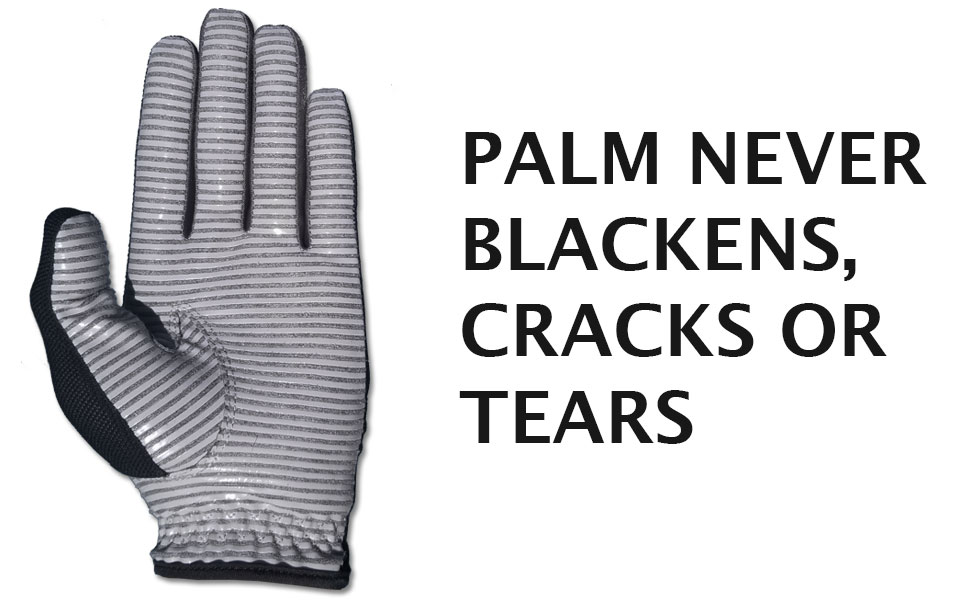 Palm never blackens cracks or tears