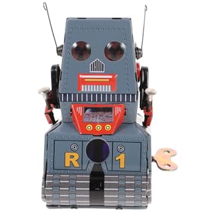 Amazon | FELTECHELECTR ロボットブリキのおもちゃ ブリキの