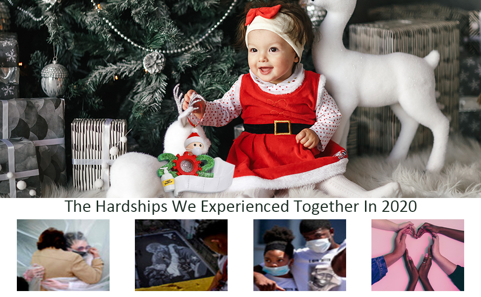 2020 Christmas Ornaments Quarantine Survivor Family ...