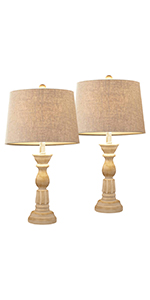 Oneach Table Lamp Set of 2 for Living Room