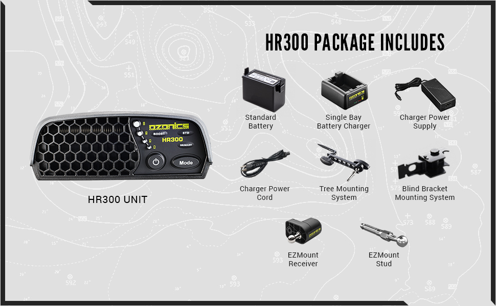 Ozonics HR300 Electronic Scent Elimination System (2