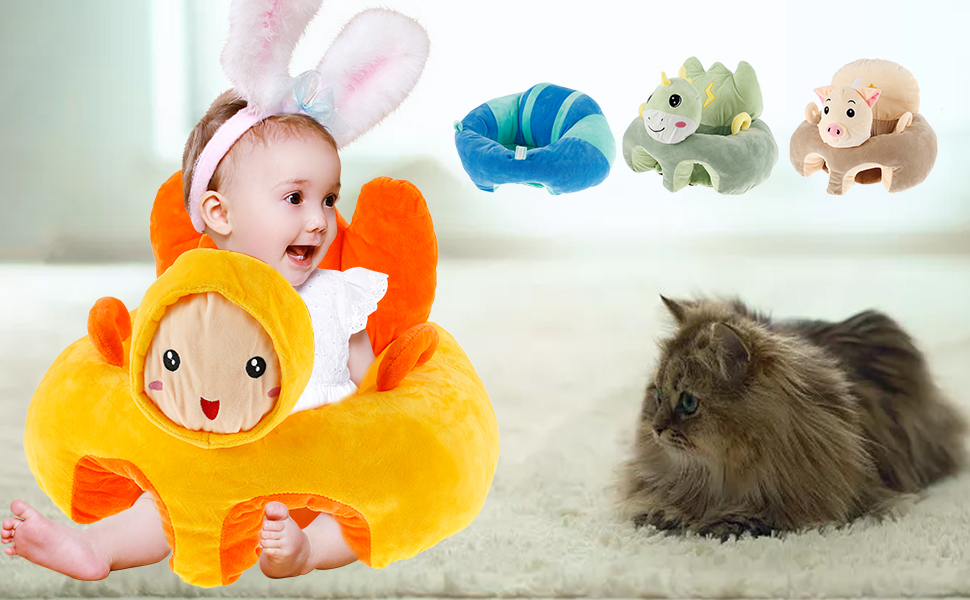 ベビーソファー お座りチェア 50x50cm 動物 ぬいぐるみ 可愛い 赤ちゃん ローチェア 幼児椅子 ふわふわ A ソファ コットン チェア 休日 落下防止 クッション お座り練習 保育園 ベビーソファー お座りチェア 50x50cm 動物 ぬいぐるみ 可愛い 赤ちゃん ローチェア 幼児椅子 ふわふわ A ソファ コットン チェア 休日 落下防止 クッション お座り練習 保育園