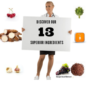flamasil ingredients, tart cherry, garlic, turmeric, boswellia