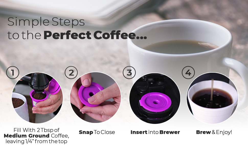 EcoSave Reusable Coffee Filter Capsules (6) Amazon.ca Home