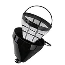 Cafetera De Goteo, 1000W, Cafetera De Filtro Con Filtro Reutilizable, Función Recalentar Y Mantener Caliente, Sistema Antigoteo, 1,25 L(10 Tazas), Libre De BPA - Aigostar Chocolate 15 4