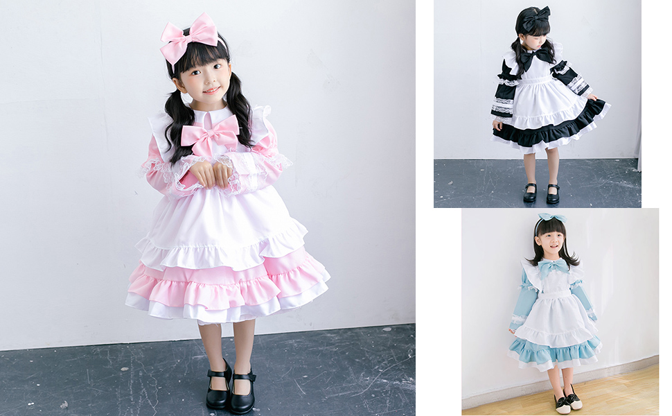 Amazon.co.jp: [osseoca] 親子お揃い ペア服 アリス メイド