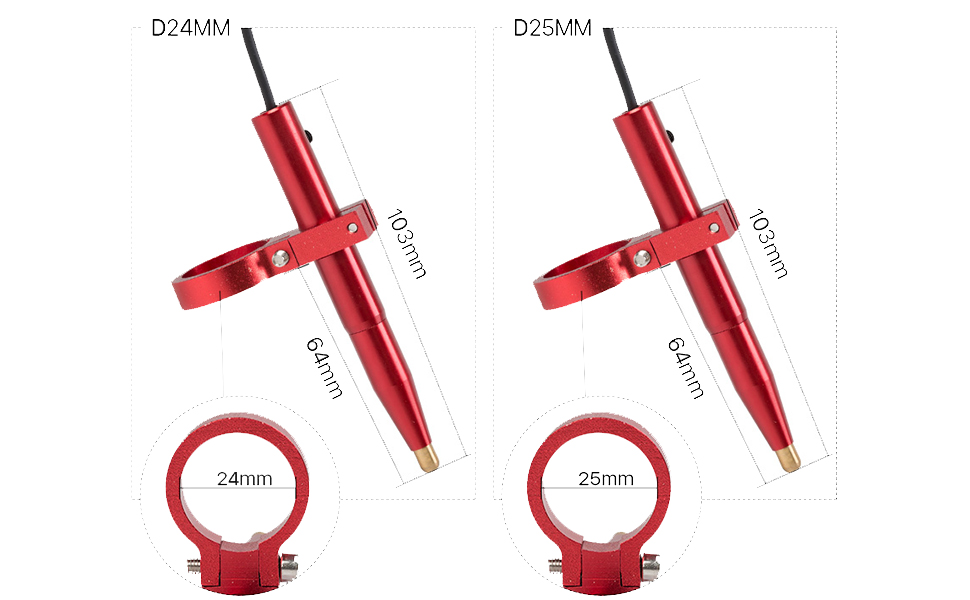 Cloudray Auto Focus Focusing Sensor ZAxis for Automatic Motorized Up