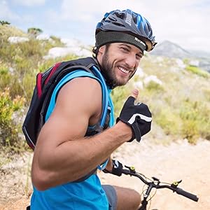 mountain bike skull cap