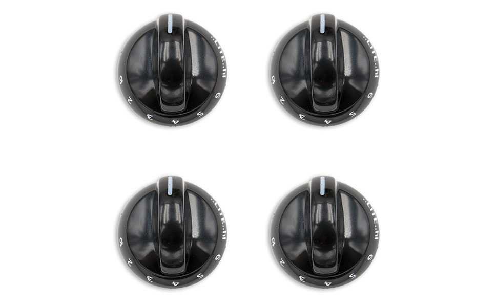 Home Garden 2 Pack New 316220009 Top Burner Knob Fits Frigidaire