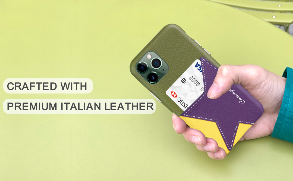 iPhone 11 Pro case with card holder
