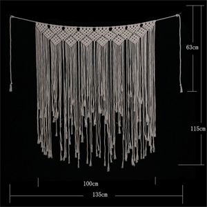 インテリア 手作り編み 織りバナー