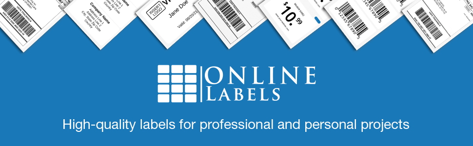 online labels roll blank white printable