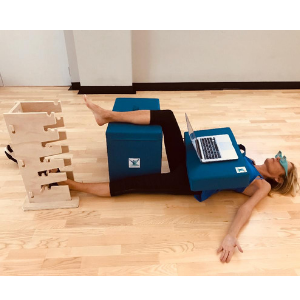 Supine Groin Strech/Aqua Prisms
