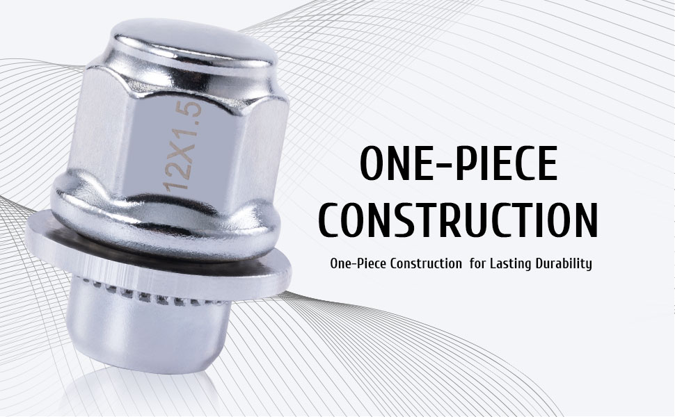 OMT M12x1.5 Lug Nuts, 12x1.5mm Wheel Lug Nuts Compatible