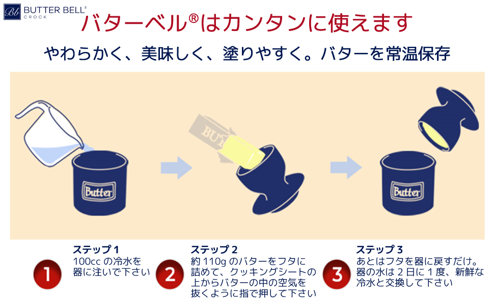 Amazon | Butter Bell バターベル 全米大ヒット バター 常温保存