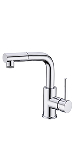 CREA 3 Wege Wasserhahn Küche, 360° Drehbar Küchenarmatur, 3 in 1