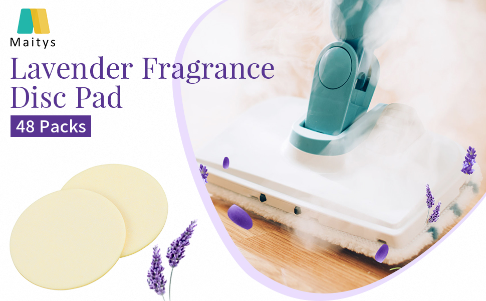 Maitys 24 Pack Replacement Steam Mop Scent Discs Fragrance