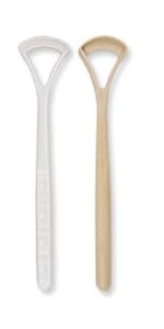 2 Cornstarch Tongue Scrapers