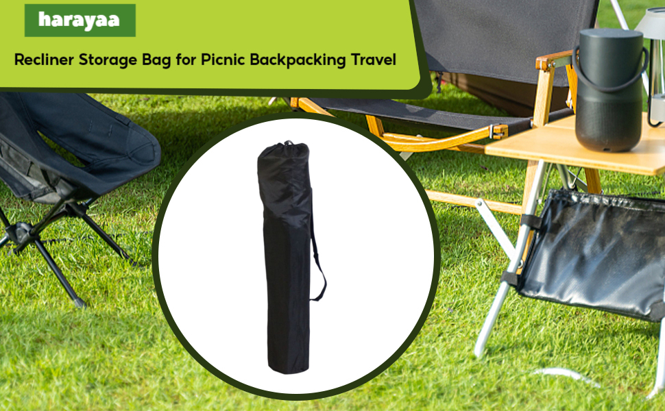 harayaa Recliner Storage Bag Folding Chair Carry Bag