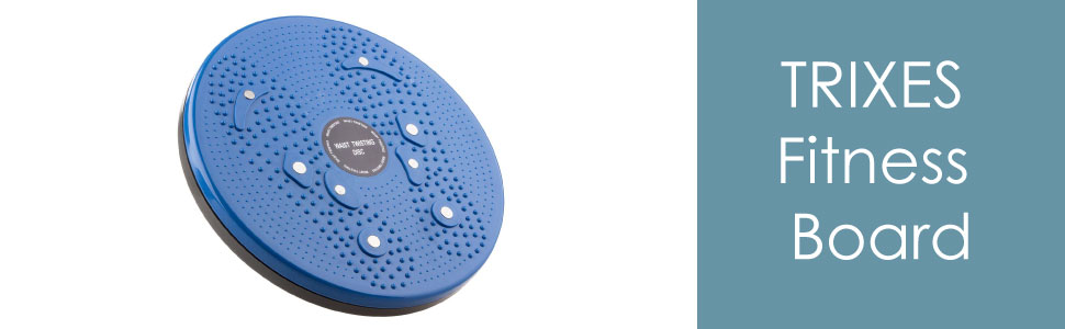 equipment disc board fitness exercise home gym wheel sport balance magnet steel set blue twist high