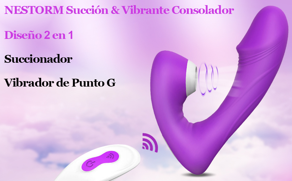 Succiónador de Clítóris con Vibradóres para Mujer Parejas, 2 ...