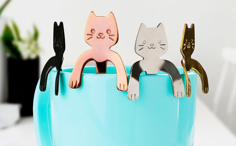 Spoon Cat Spoon Cute Spoon Feb 7 Stainless Steel Cat Kitten