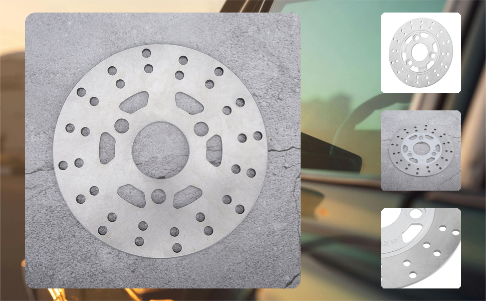 Amazon.com: Yctze Motorcycle 3 BOLT PATTERN 155MM Disc Brake