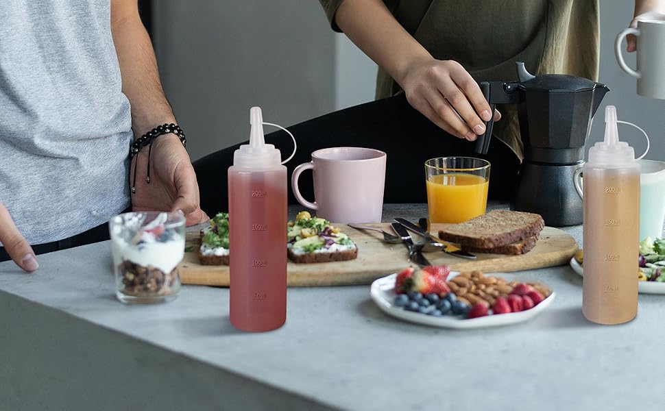 gourmet squeeze bottles