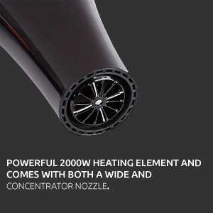 Easymart 2000 Watt Hair Dryer with Anti-Frizz Ionic Conditioning. SPN-REE