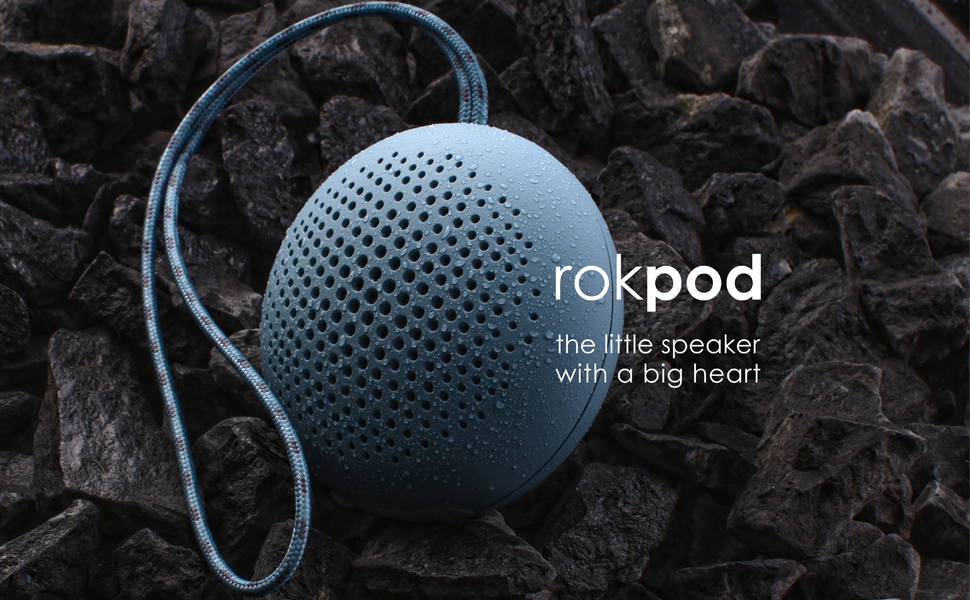 rokpod waterproof speaker