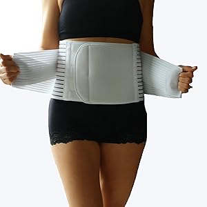 Double Closure Abdomial Binder
