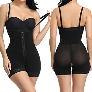women shapewear thigh slimmer butt lifter tummy control bodysuit
