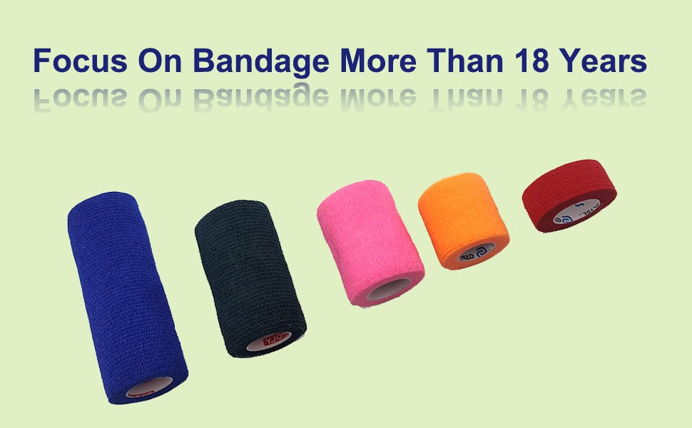 Professional on bandages and tapes more than 18 years!!!