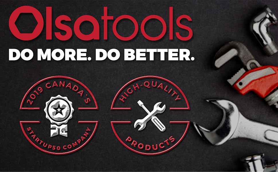 Amazon Com Olsa Tools Wall Mount Wrench Organizer Red Anodized Aluminum Black Clips Holds 14 Wrenches Automotive