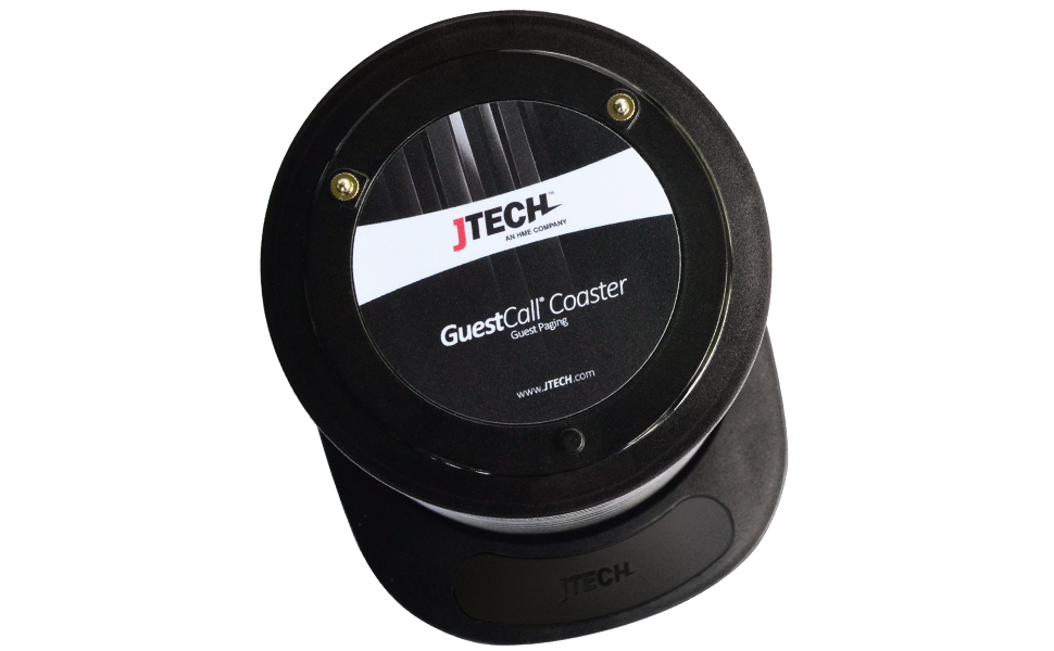 JTECH GuestCall Coaster Paging System 10 Pagers Office