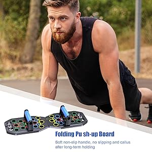 ポータブルプッシュアップボード、プッシュアップボードフィットネス