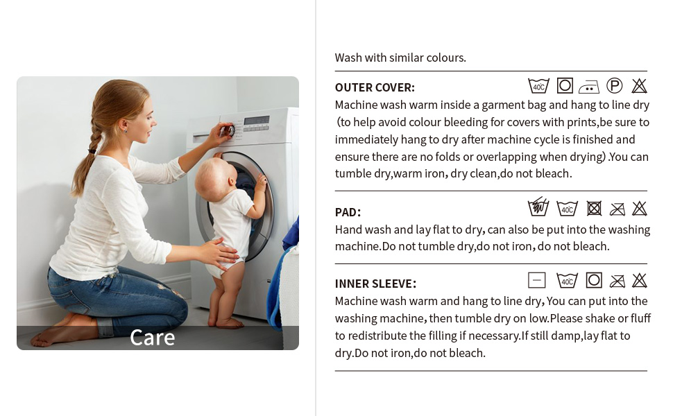 Adebo baby nest must always be used in a child-safe and supervised environment.